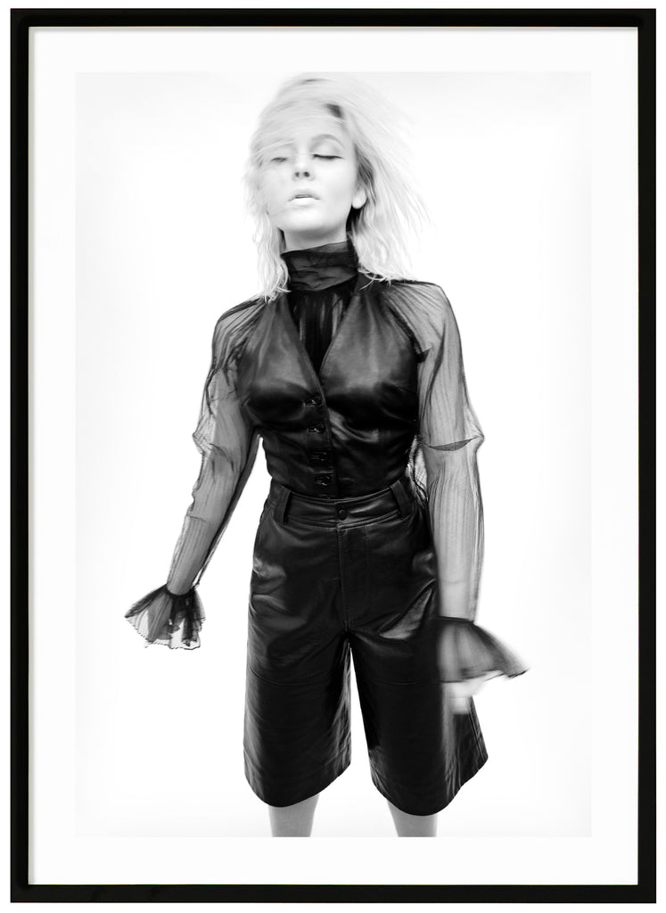 Need Love, Zara Larsson poster. Black frame. 