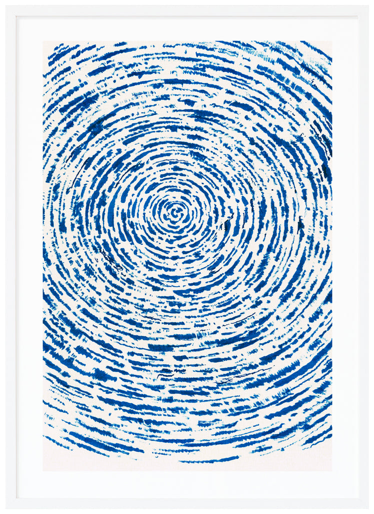 Motif by the Swedish artist Henrik Delehag. White frame. 